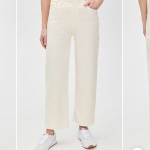 MOTHER Lil Rambler Petite Jeans Cream Puffs 26